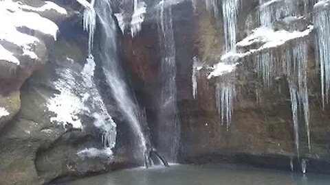 Rock Stalls Nature Sanctuary winter hike