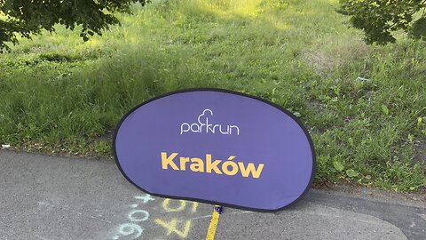 Canadian Runs Krakow Poland Parkrun and sets new PB in Parkrun