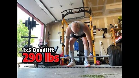1x5 Deadlift @ 290 lbs