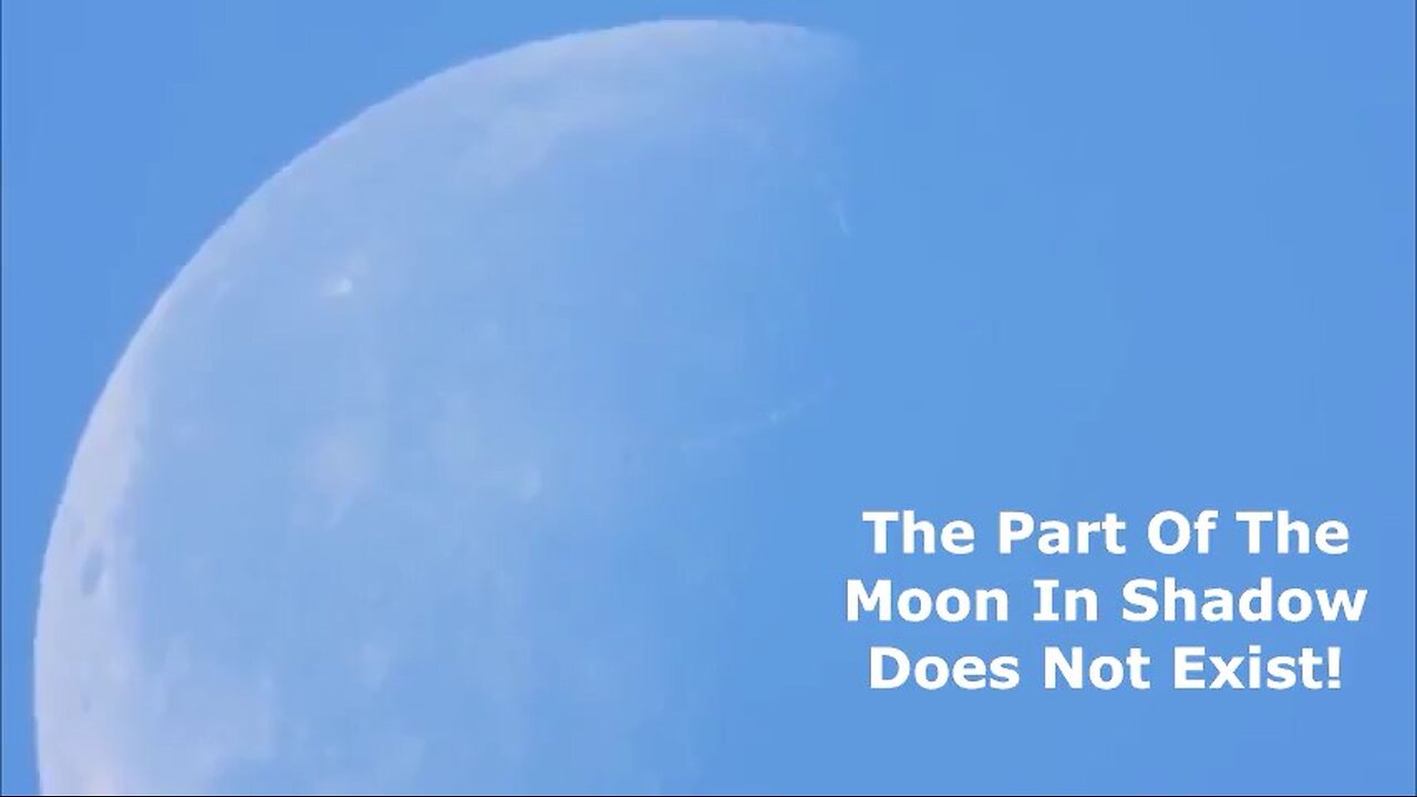 Here's Why the Part of the Moon in Shadow Does Not Exist | Research the Works of VIBES OF COSMOS!