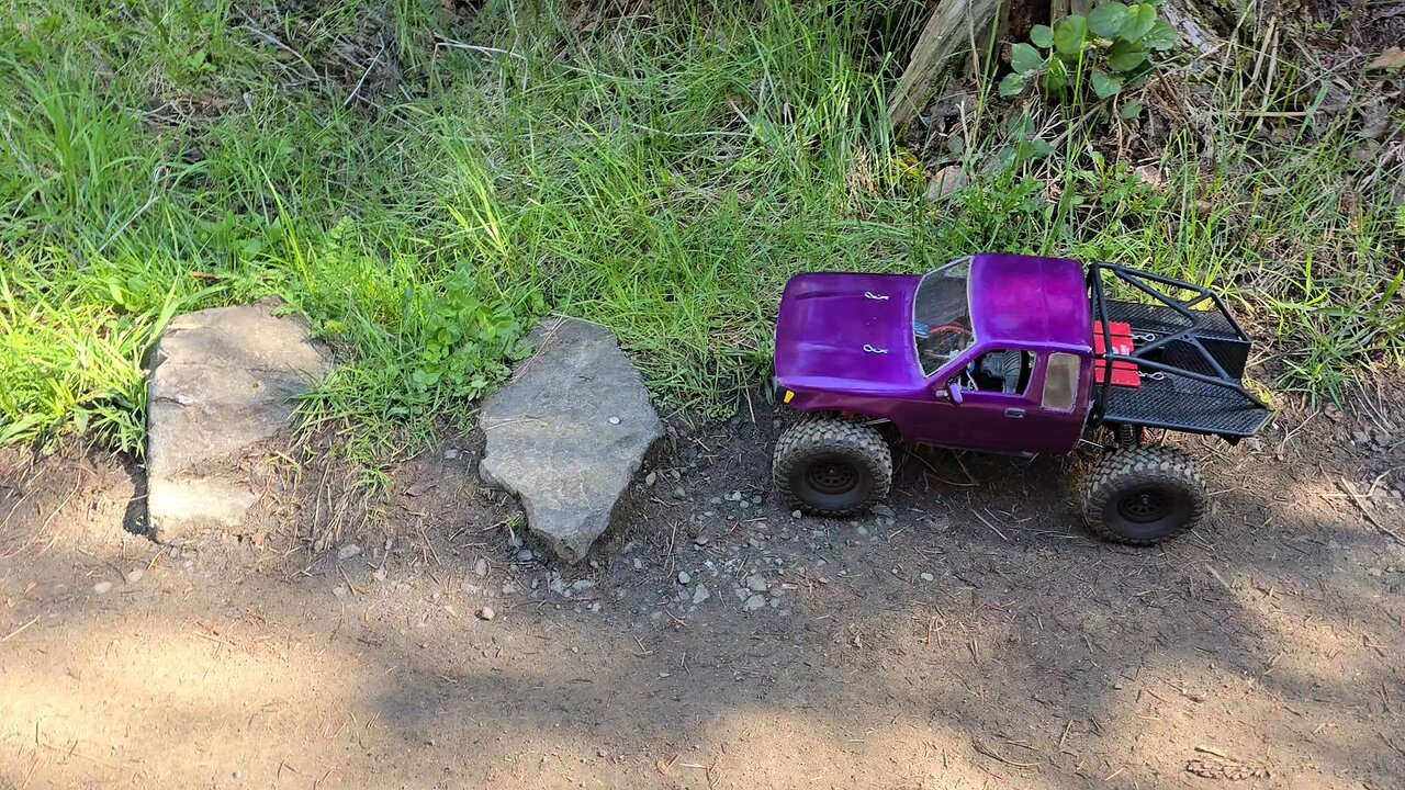 A little hike with the r c