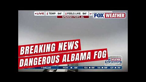 Gulf Coast Grapples With Near-Zero Visibility As Major Crash Shuts Down Critical Interstate