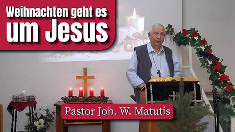 Weihnachten geht es um Jesus