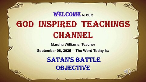 Satan's Battle Objective