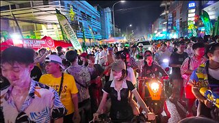 MEGA PARTY! Laos New Years in Vientiane Laos🔥🔥🔥 🇱🇦
