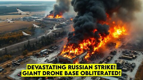 BREAKING: Russia Destroys Secret UAV Base in Kyiv — Western Intel Caught Off Guard!