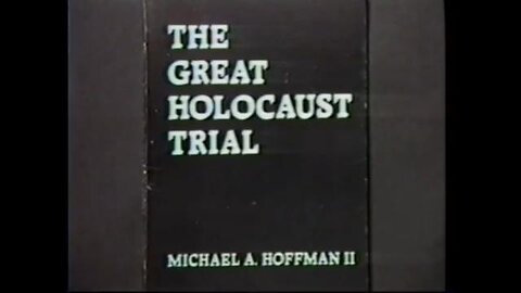 The Great Holocaust Trial - Michael Hoffman