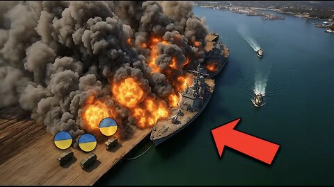 Russian Waited for $200M NATO Shadow Ships to Enter—Then 3000kg Bombs Meet Main Port