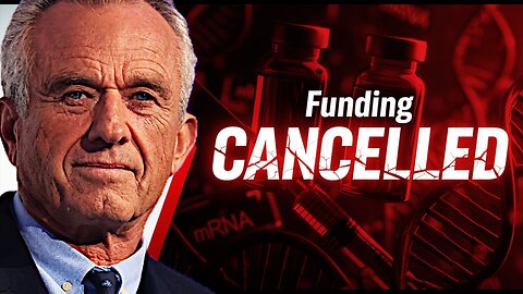 🚨 Breaking News: RFK Jr. pulls funding for mRNA research 🚨