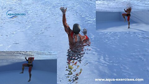 Standing Mountain Climbers | Shallow & Deep Water Versions