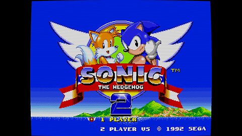 Sonic the Hedgehog 2 (1992) Part 1 - Emerald Hill Zone