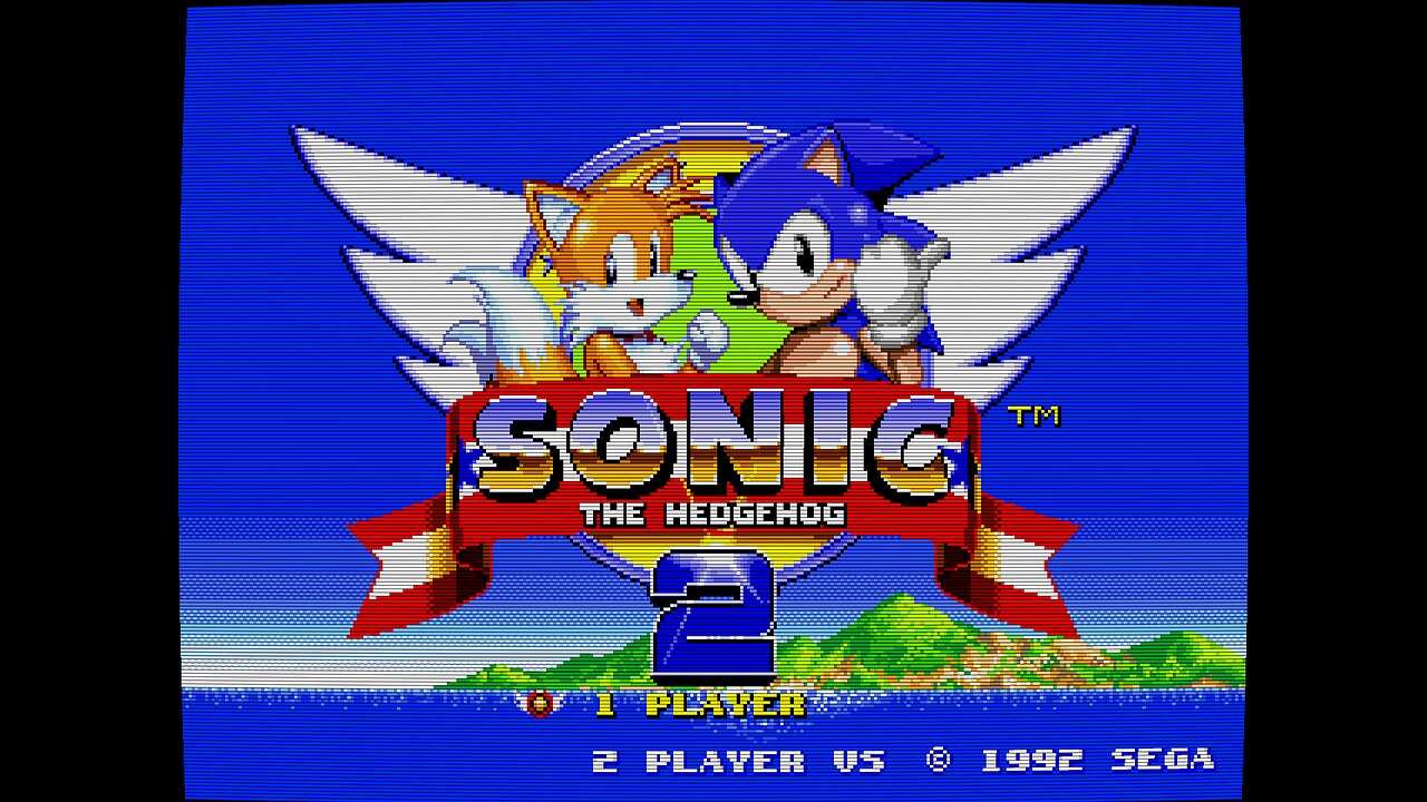 Sonic the Hedgehog 2 (1992) Part 1 - Emerald Hill Zone