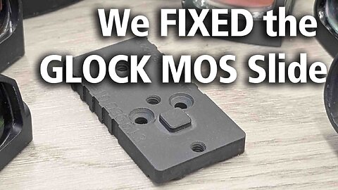 We FIXED the MOS GLOCK Slide