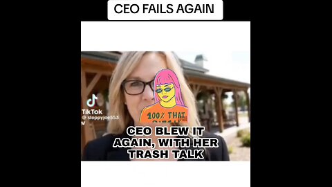 CEO FAILS AGAIN