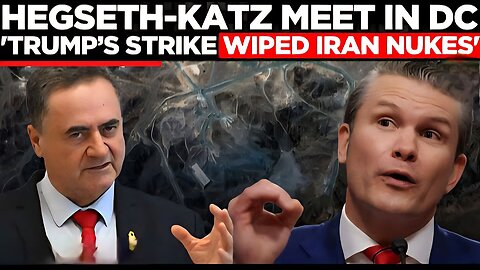 Hegseth & Katz Spill Secrets: Trump’s Iran Strike ERASED Nukes, Crushed Scientists