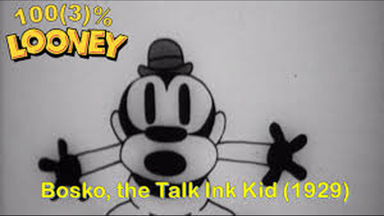 Bosko, the Talk-Ink Kid, 1929