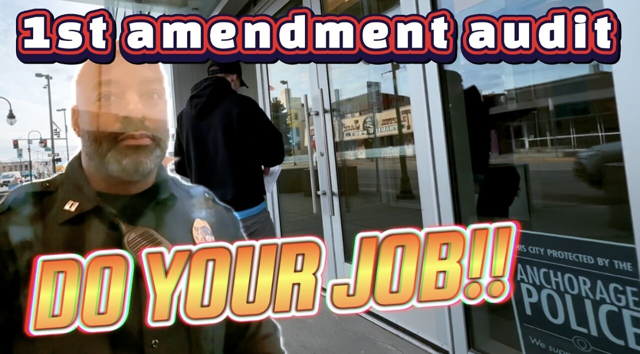 Anchorage PD 1st amendment audit "Smart mouth" Police Officer refuses to take criminal complaint!