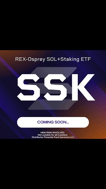 🌟 Solana Staked ETF Goes LIVE Tomorrow! 🚀 Huge Crypto News! 📈 #SolanaETF