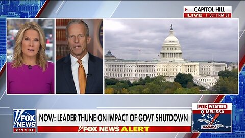 Sen Thune: We're Going Around Schumer To Negotiate Opening Up Govt