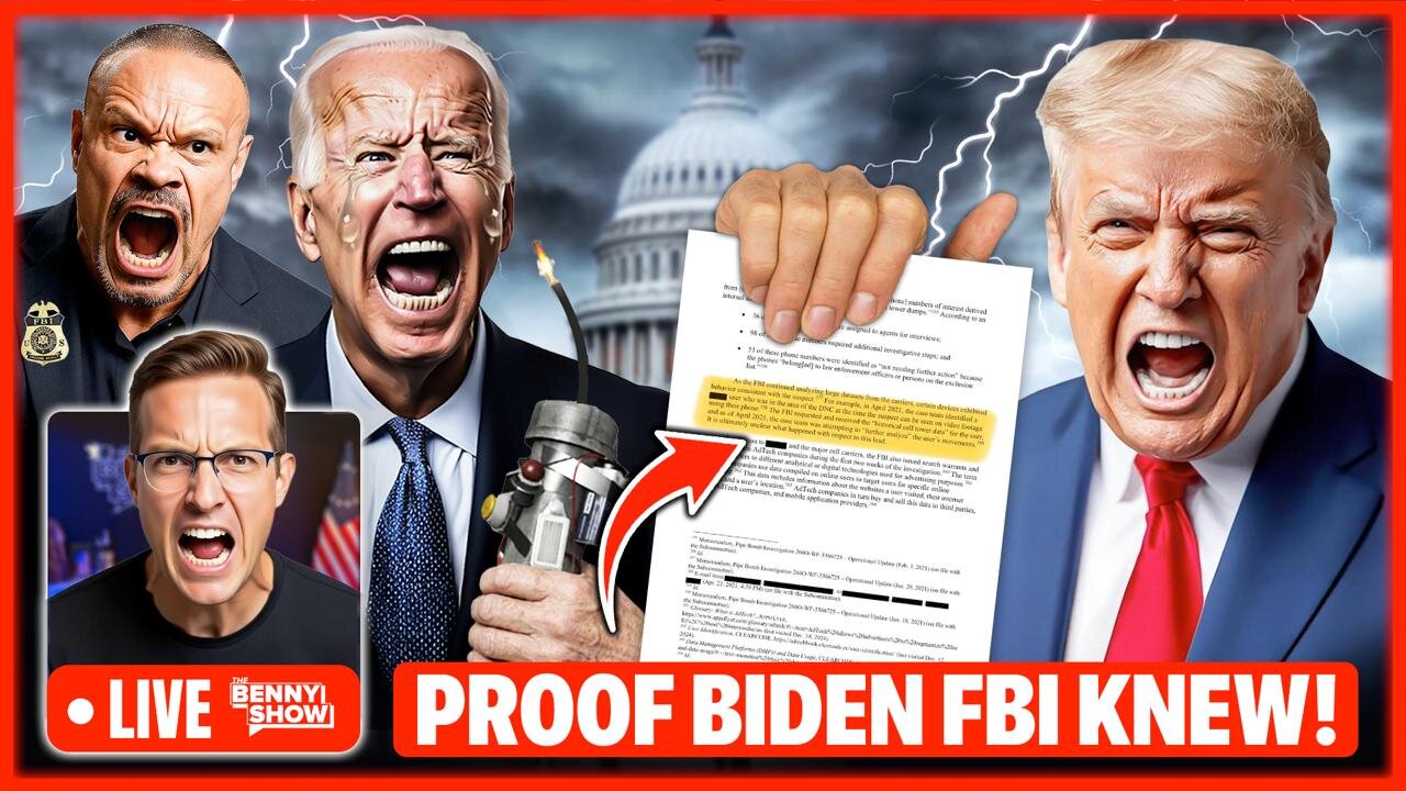 BOMBSHELL: Confirmed Proof Biden FBI Identified Pipe Bomber in 2021, Cover Up EXPOSED In New Docs
