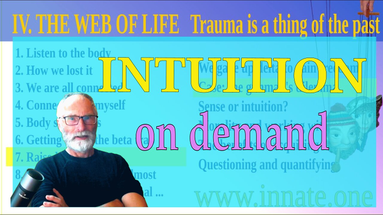 #122 Sense or intuition? – Trauma is a thing of the past