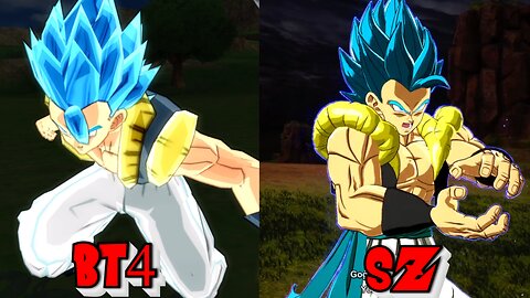 Gogeta(DBS) - Dragon Ball Sparking Zero VS Budokai Tenkaichi 4