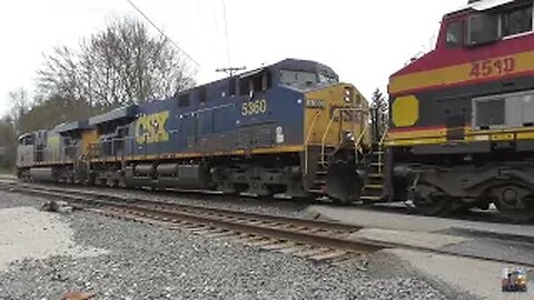 CSX Trains from Lodi, Ohio April 18, 2025 Part 1