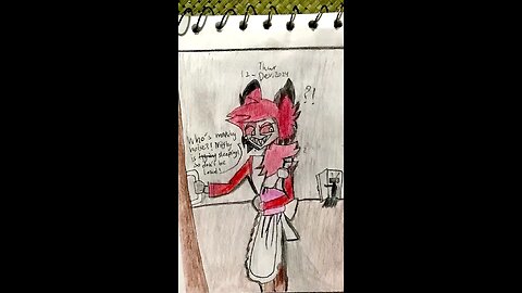 “WHO IS MAKING NOISE?!” | Radiostatic (with Niffty) comic #voxal #radiostatic #alastor #vox #niffty