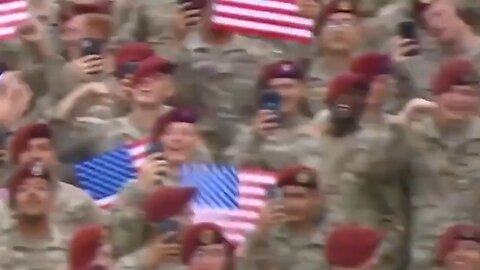 It's called "WE DO A LITTLE TRUMP DANCE AT FORT BRAGG" 🇺🇸
