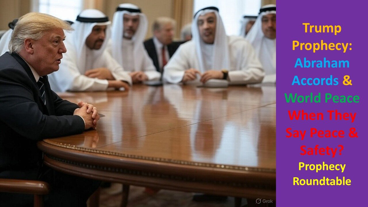 Increasing Abraham Accords: When They Say Peace & Safety - Prophecy Roundtable