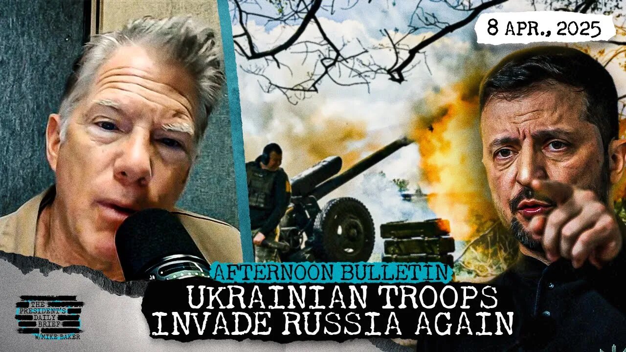 Ukrainian Troops Invade Russia Again & Trump Announces High-Stakes Nuclear Talks With Iran