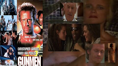 #review, #Gunmen, 1993, #action, #crime, #comedy