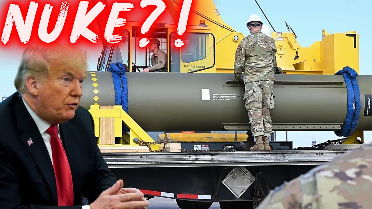 EMERGENCY: White House Weighs TACTICAL NUKE on Iran | Trump Decision Coming