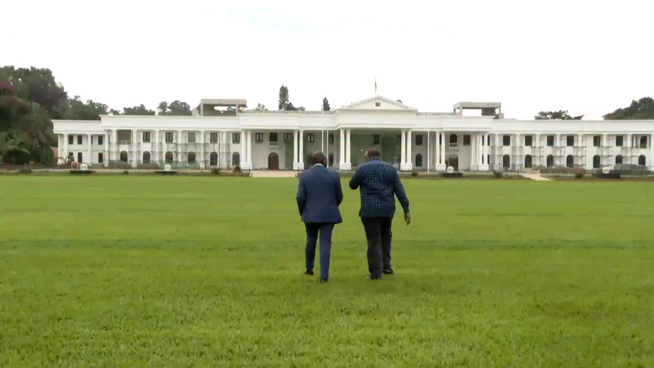 President Ruto and Uhuru Kenyatta at State House