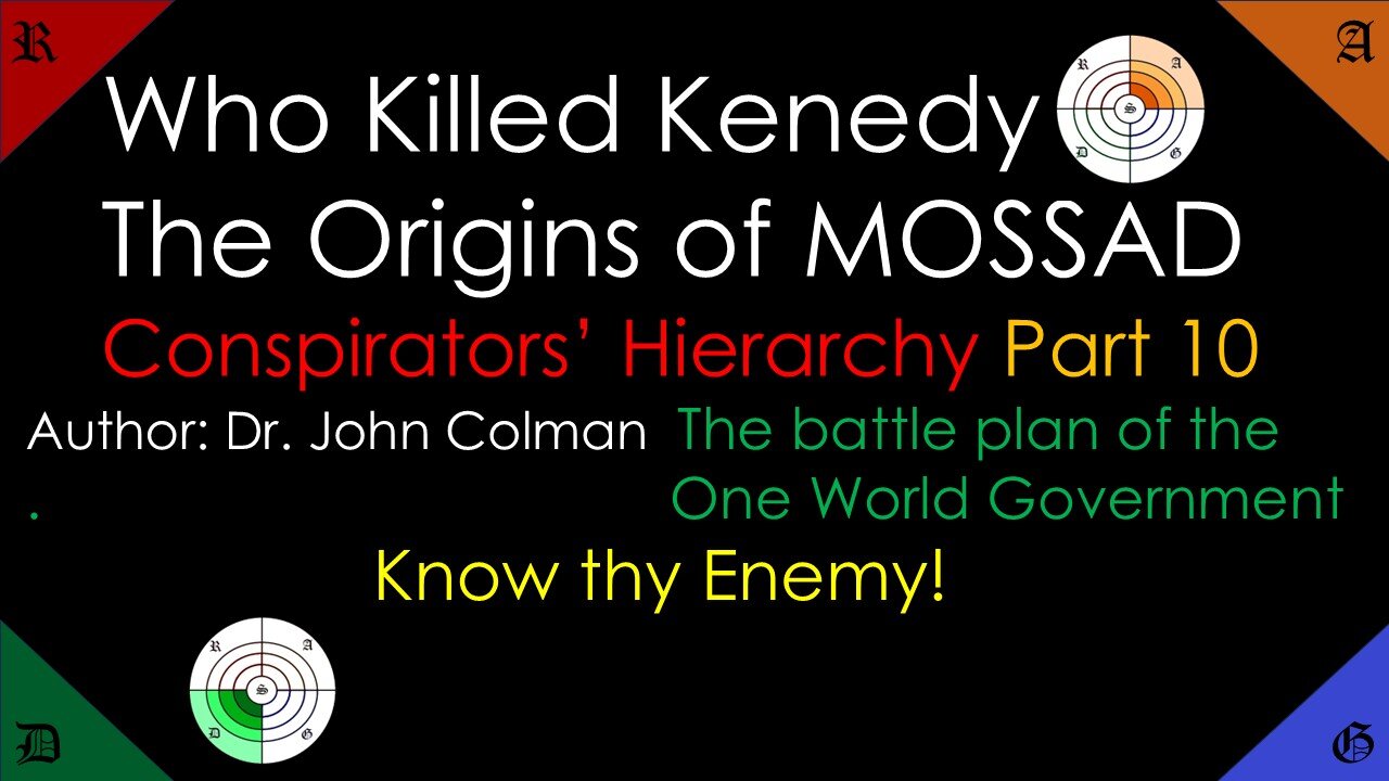 🟠🟢The Conspirators' Hierarchy. #10 Reading and Analysis. Know thy Enemy!