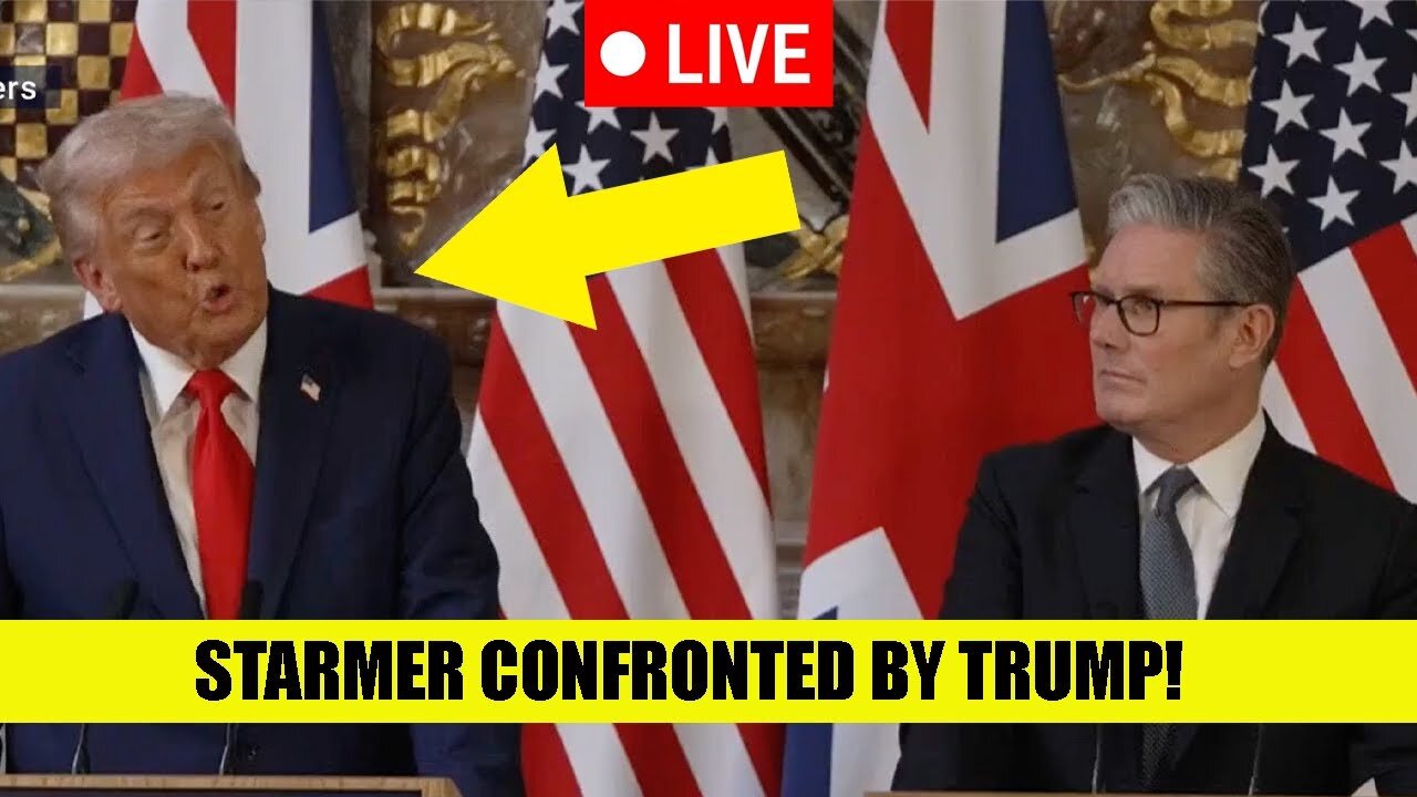 Trump BLASTS Britain Open Border Policy As Starmer LIES About Free Speech AGAIN!
