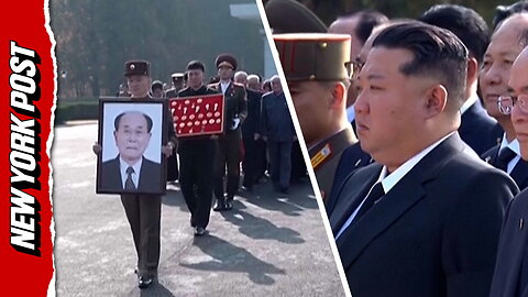 Glimpse into a North Korea State Funeral as Kim Jong Un Joins Mourners