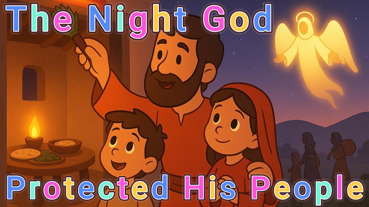 The Night God Protected His People A Children’s Bible Story (Exodus 12)
