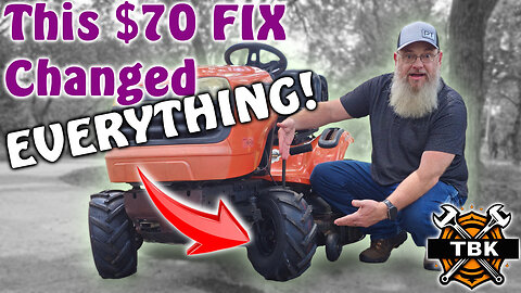 How to EASILY Replace Riding Lawn Mower Tires - DIY Fix for Slipping & Poor Steering
