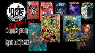 #IndieHub Comic Book Showcase: Rapid Fire! Ace Anthology, Frog G, Moonshine and More!