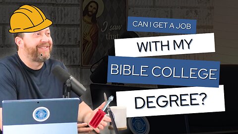 Can a degree from a Bible college help you get a job?