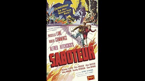 Saboteur 1942 HD 1080 Full Movie Alfred Hitchcock