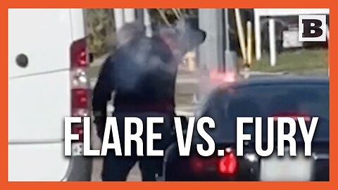 Road Rage Escalates: Driver Fires Flare Gun After Bat-Wielding Attacker Strikes