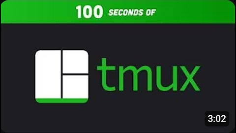⚡ Master Tmux in 100 Seconds! 🧠💻 Terminal Superpowers UNLOCKED 🚀