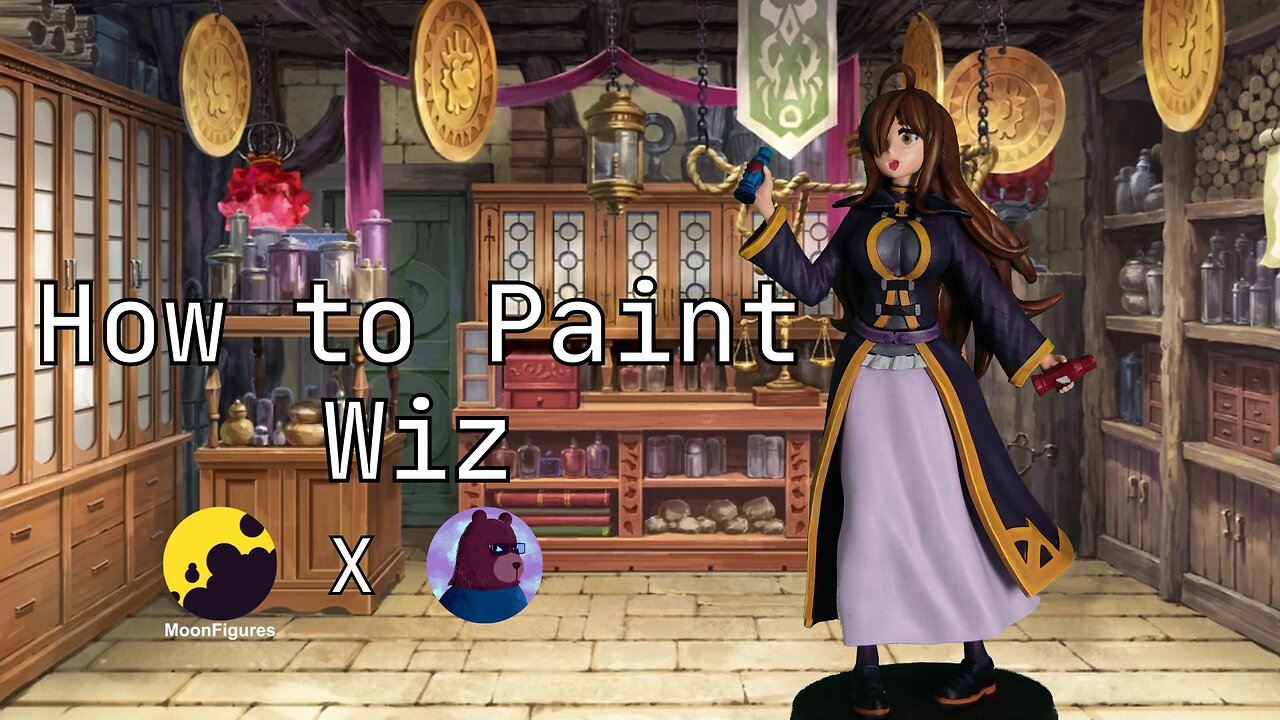 Painting Miniatures Together: Wiz | Konosuba