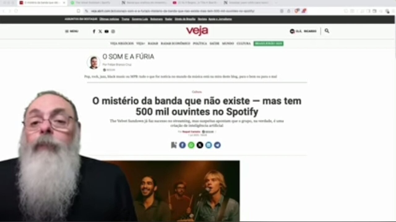 A BANDA que FAZ SUCESSO no SPOTIFY, mas NÃO EXISTE na VIDA REAL. Já disse os tais artistas também ficaram sem profissão por isso querem sugar o dinheiro do povo através do governo corrupto.