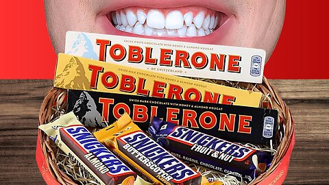 Trying The World’s Most Popular Chocolates | ASMR FOOD EATING