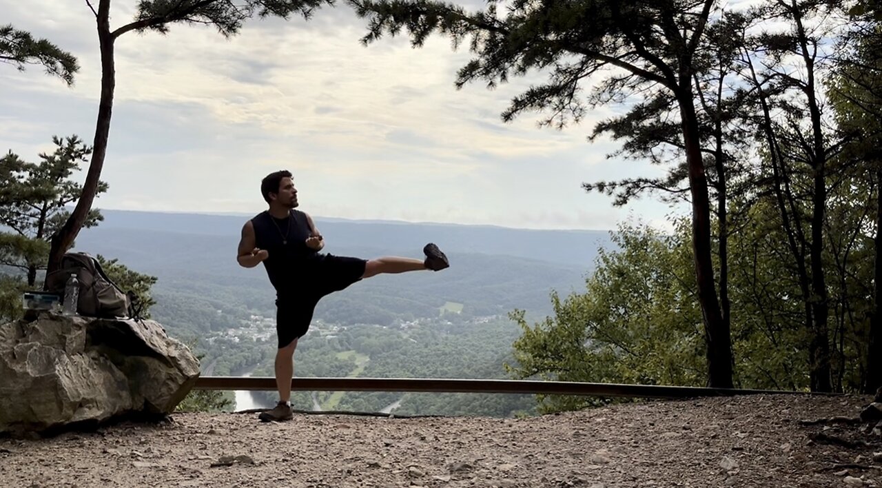 Wing Chun Thousand Steps Trail! #yeshua #jesus #hiking #nature #wingchun #kungfu