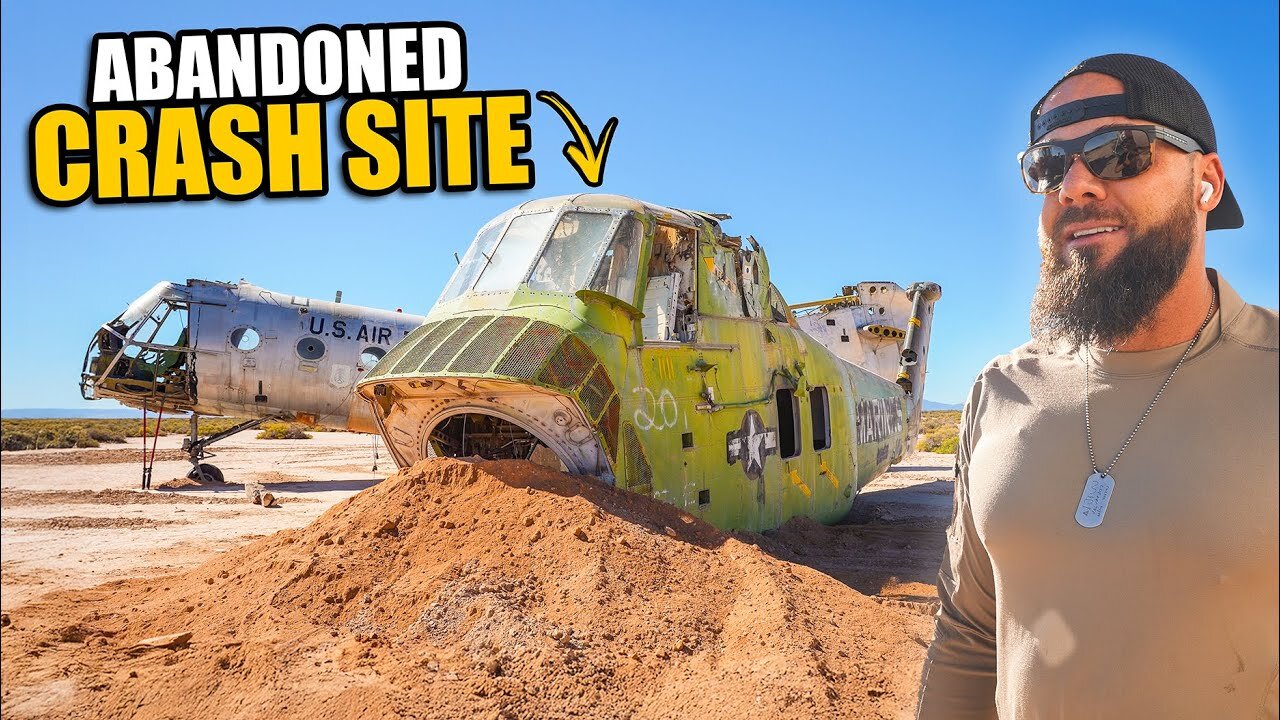 We Intentionally Crashed 2 RARE Helicopters in the Middle of the Desert!