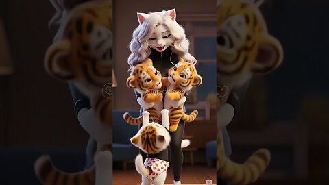 The Kitten Who Wanted a Tiger Friend